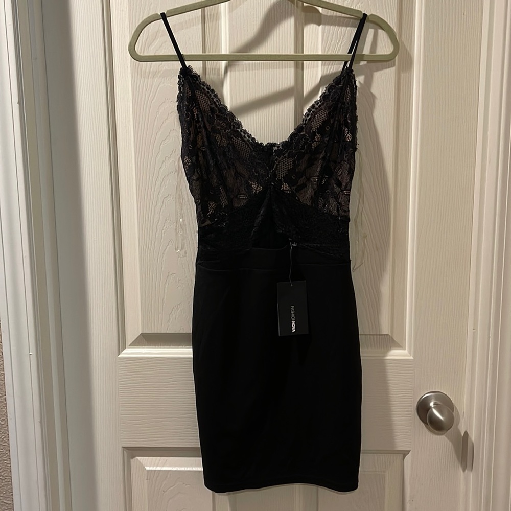 Fashion nova Down for you lace dress